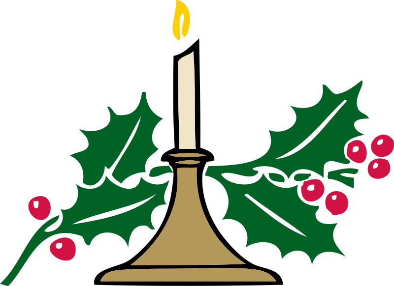 Christmas candle