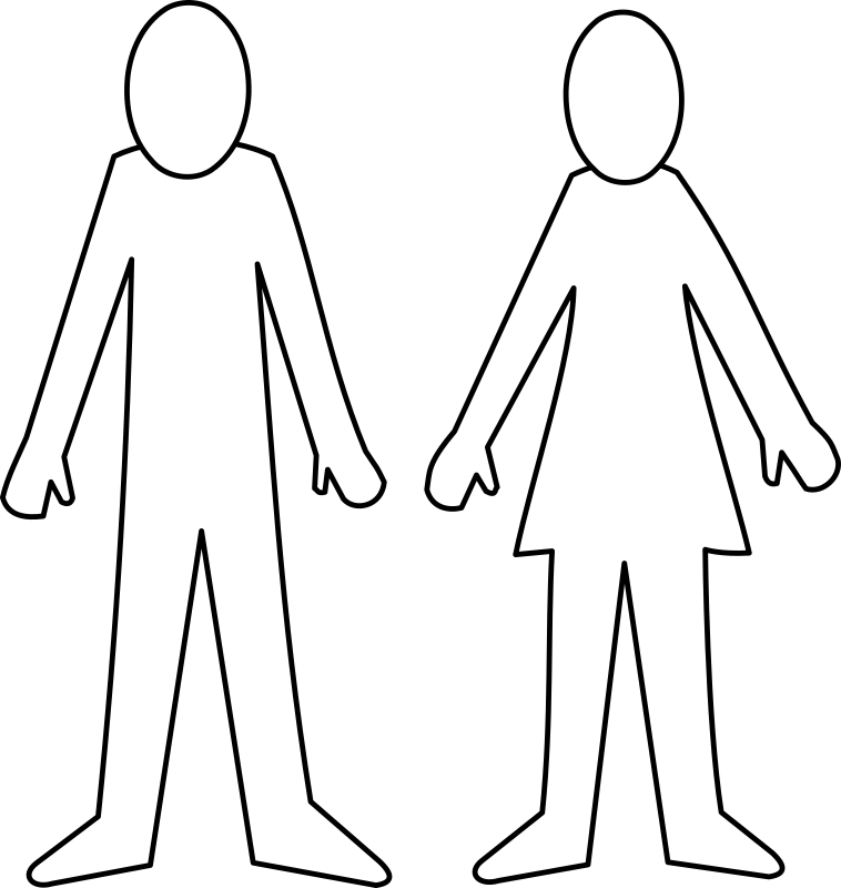 Homme et femme / Man and woman