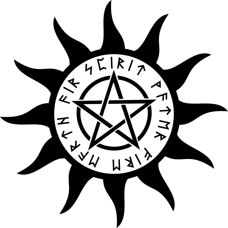 Symbol with pentagram