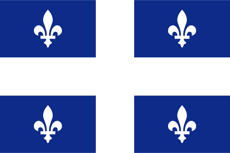 flag of Quebec Canada