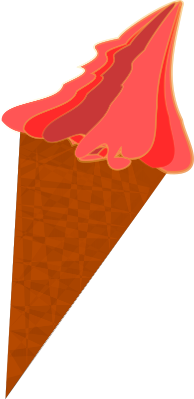 Wild-Berry Ice Cream Cone