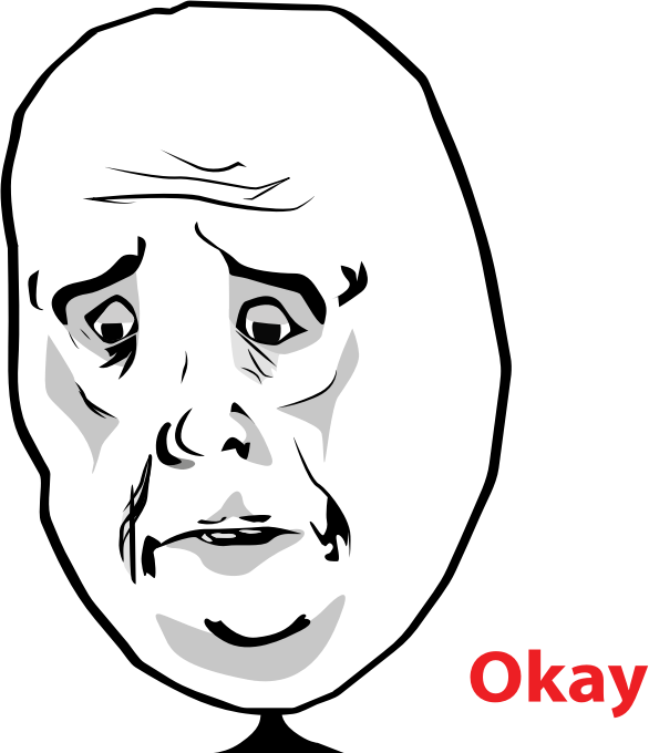Download Okay Face Meme Png HQ PNG Image