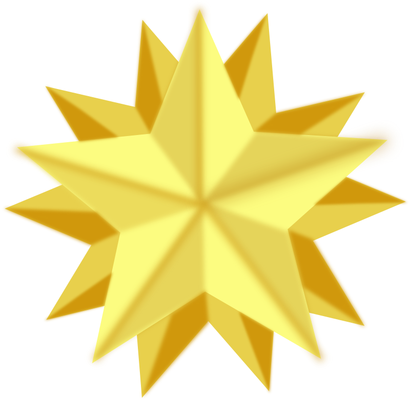 Golden star