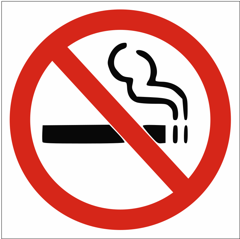 no smoking sign