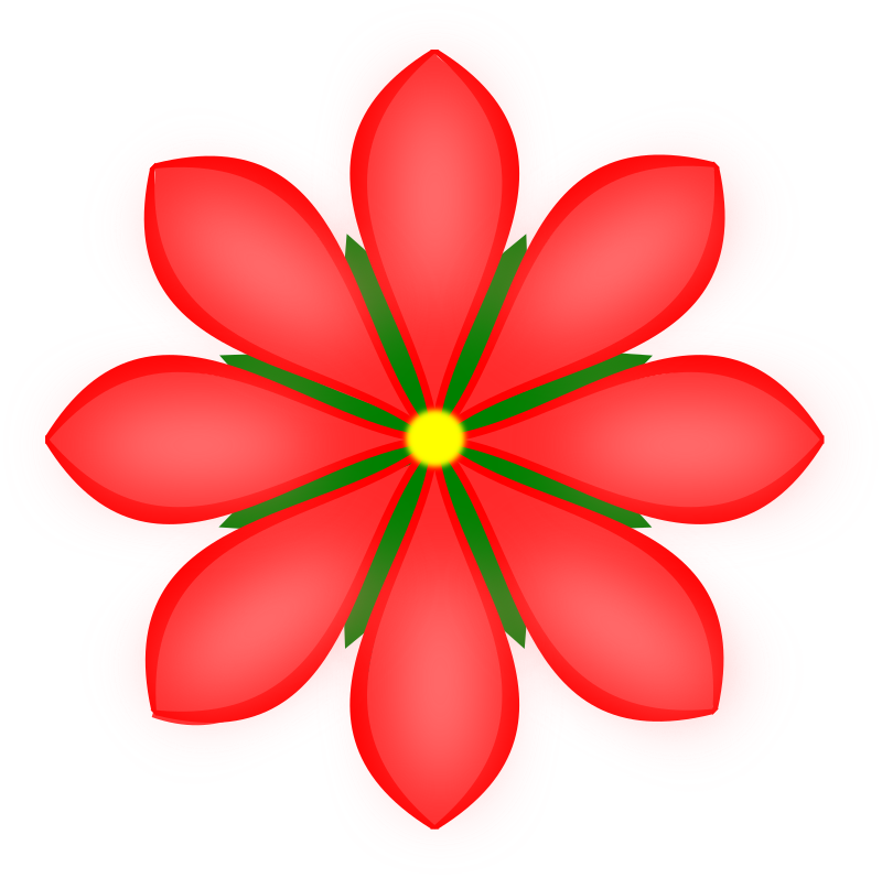 red flower