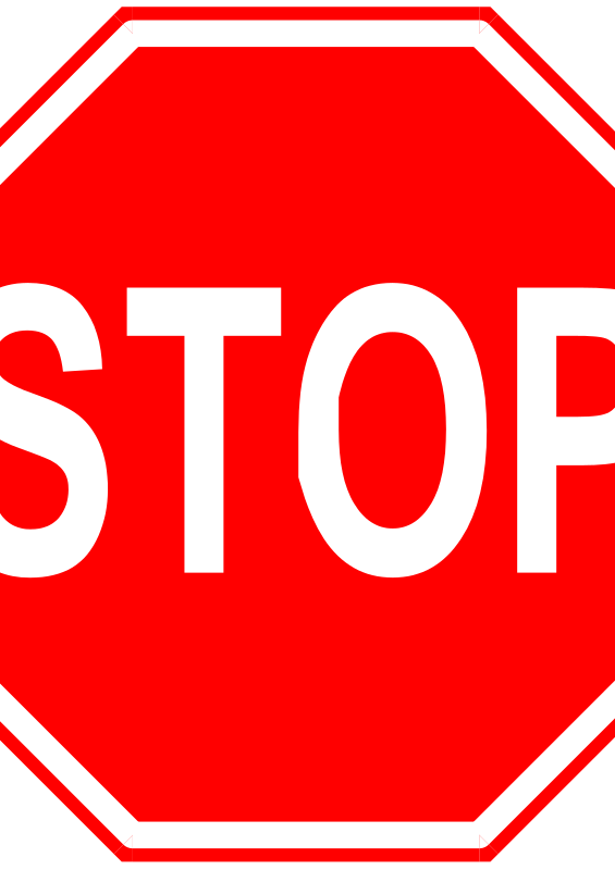 stop sign