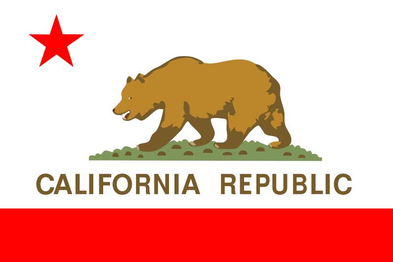 Flag of the state of California