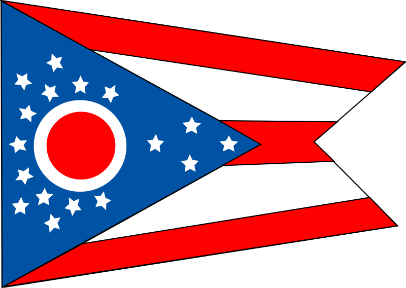 Flag of the state of Ohio