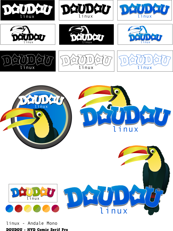 DouDou linux - Mascot and Logo Contest