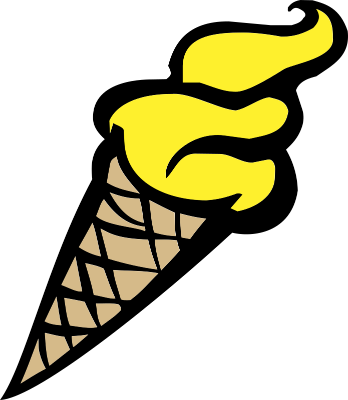 Ice cream cone - Openclipart