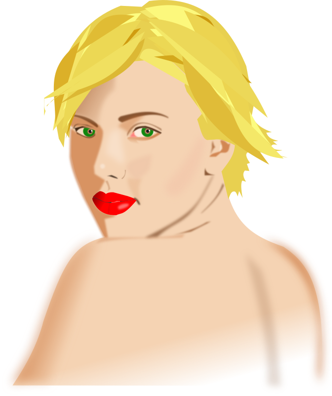 Scarlett Johansson Avatar Openclipart 0811