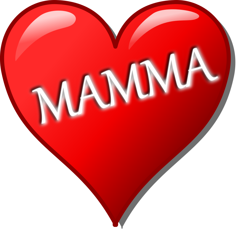 Cuore per la festa della mamma