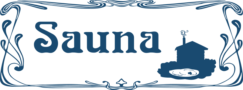 Sauna Sign