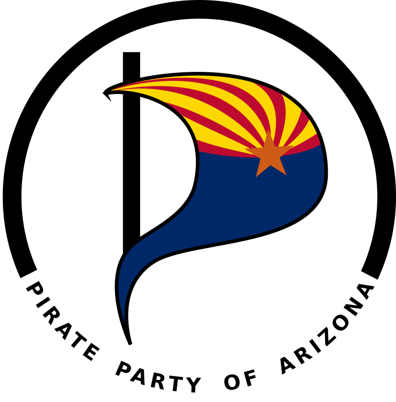 Pirate Party of Arizona logo