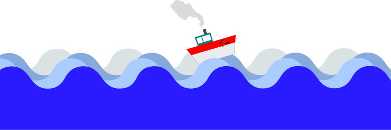 boat at sea