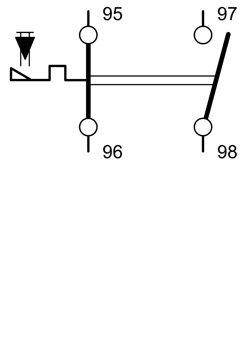 Motor thermal protector auxialiary contacts