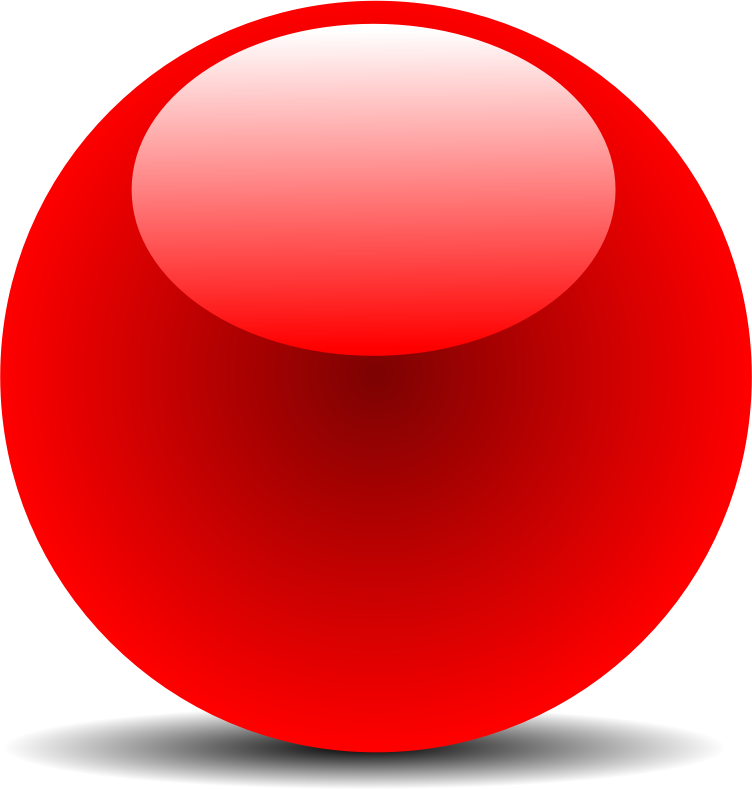 Red Chrome Button