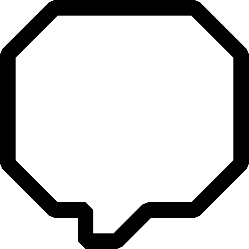 16x16px-capable, black and white icons