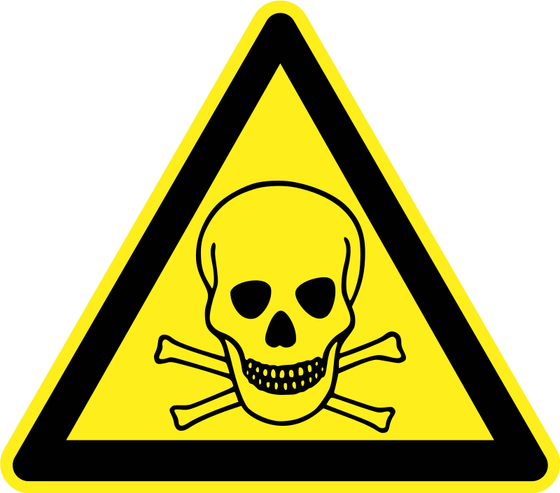 Toxic/Poison Warning Sign