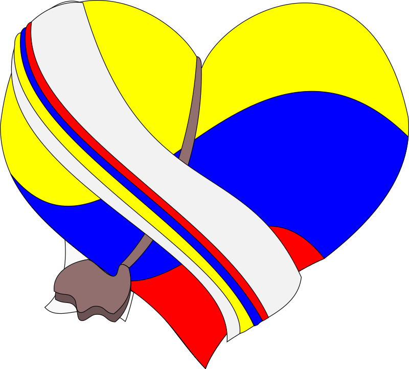 Corazon de colombia!