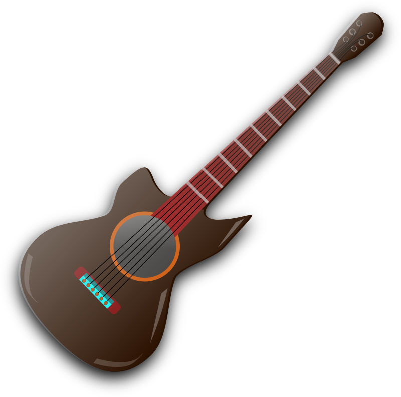 Wooden Guitar 