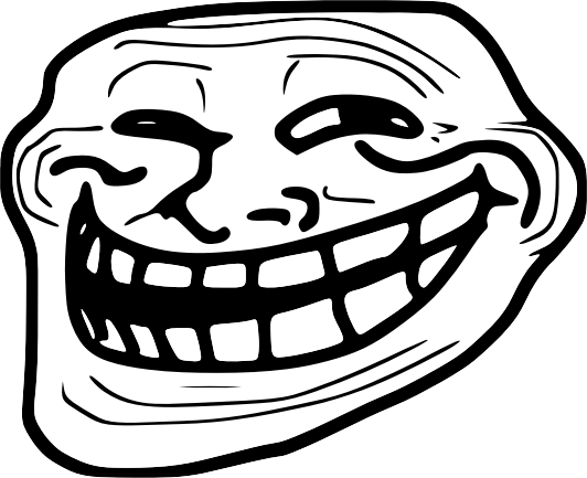 TROLL Face SVG PNG Instand Download Printable Cut Files 