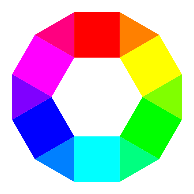 6 hexagons 6 triangles