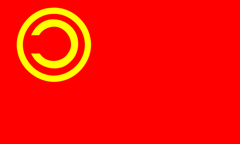 Copyleft commie flag