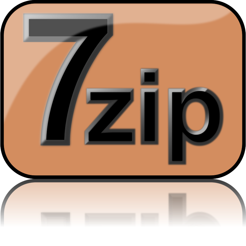 7zip Glossy Extrude Brown