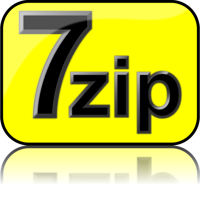 7zip Glossy Extrude Yellow