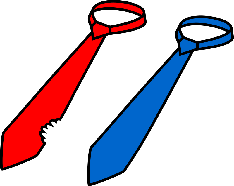 Two ties (president's lunch)