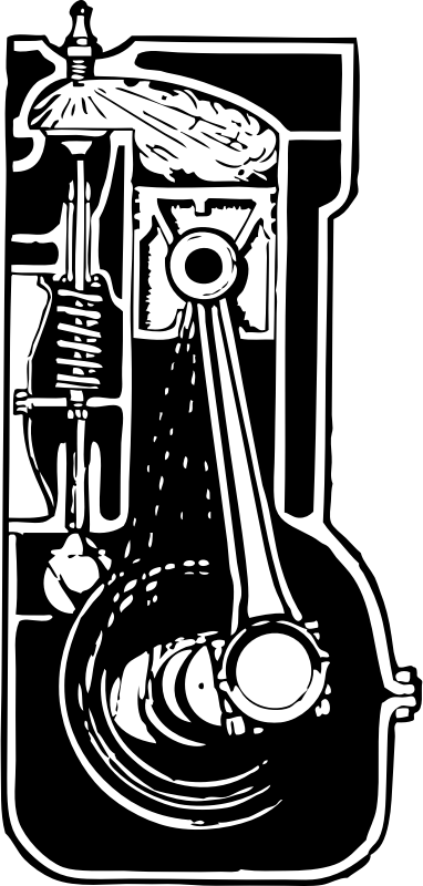 engine cross section