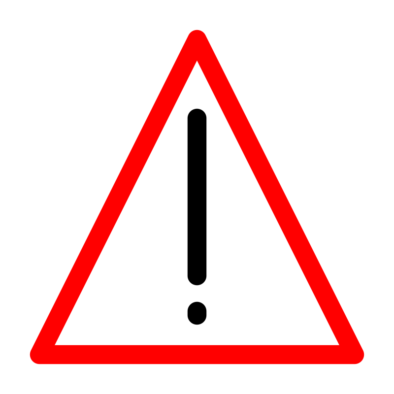 Warning sign