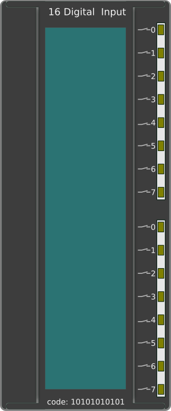 PLC 16 Digital Input