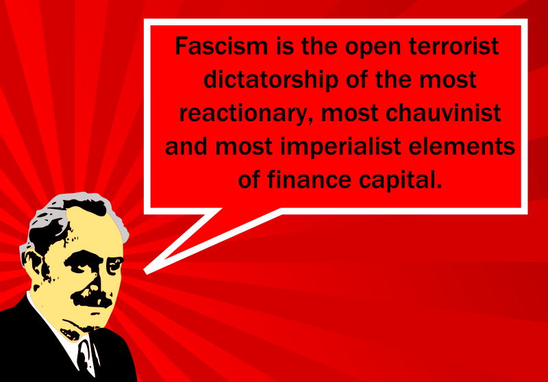 Georgi Dimitrov's definition of fascism