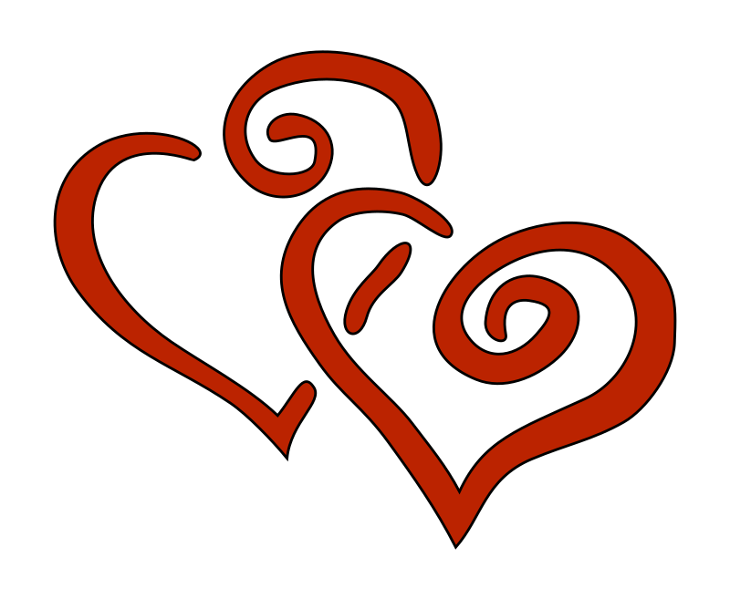 Red Hearts - Openclipart