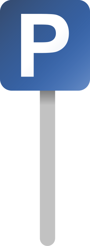 Parking sign