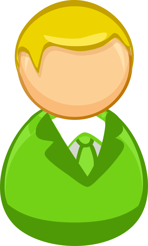 Architetto remix - Green blond man icon