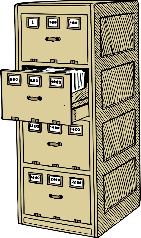 vertical document trays