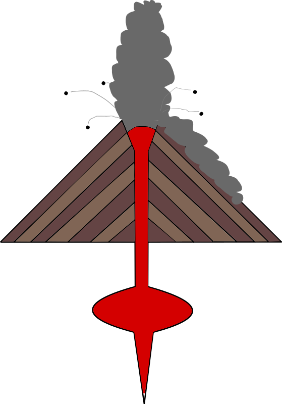 Volcan explosif