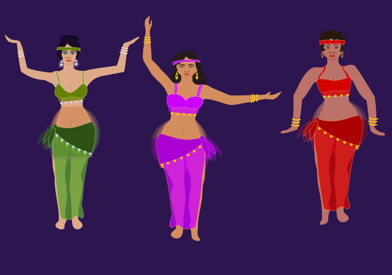 belly dancers