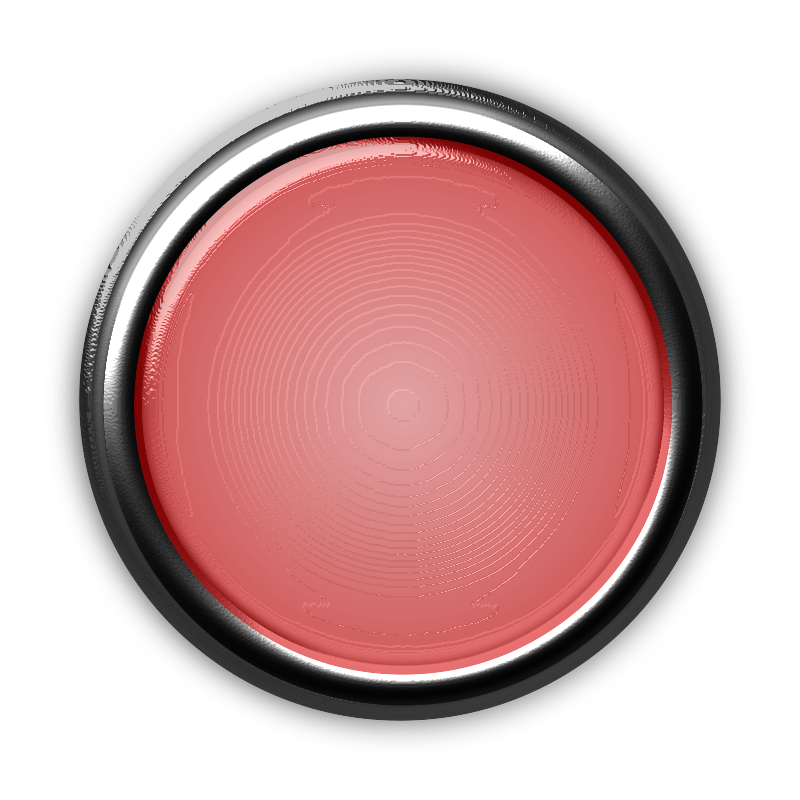 Red Button with Internal Light