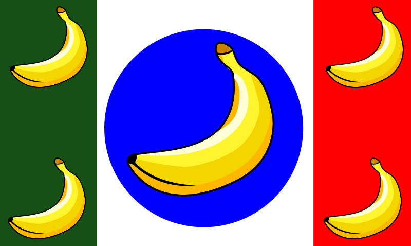 it remix Banana Republic Flag