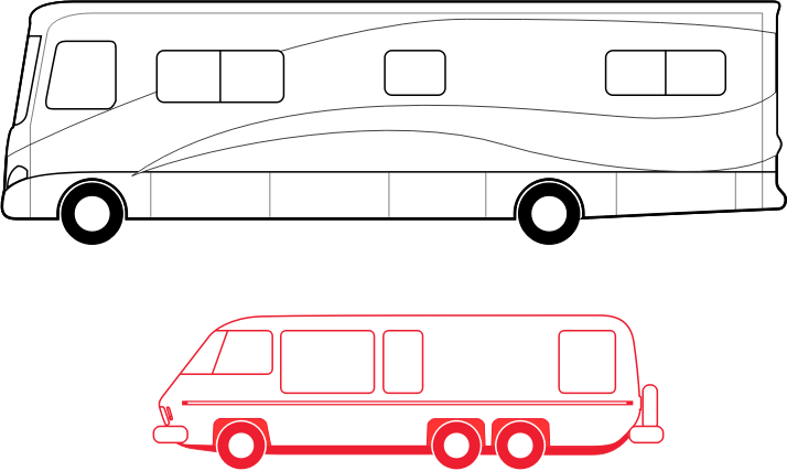 Two Motorhomes