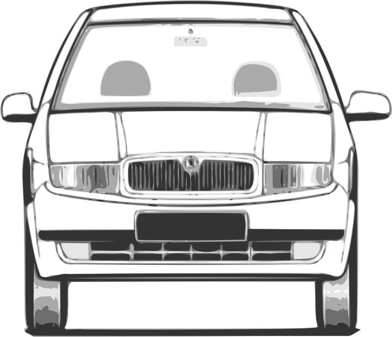 Skoda Fabia - front view