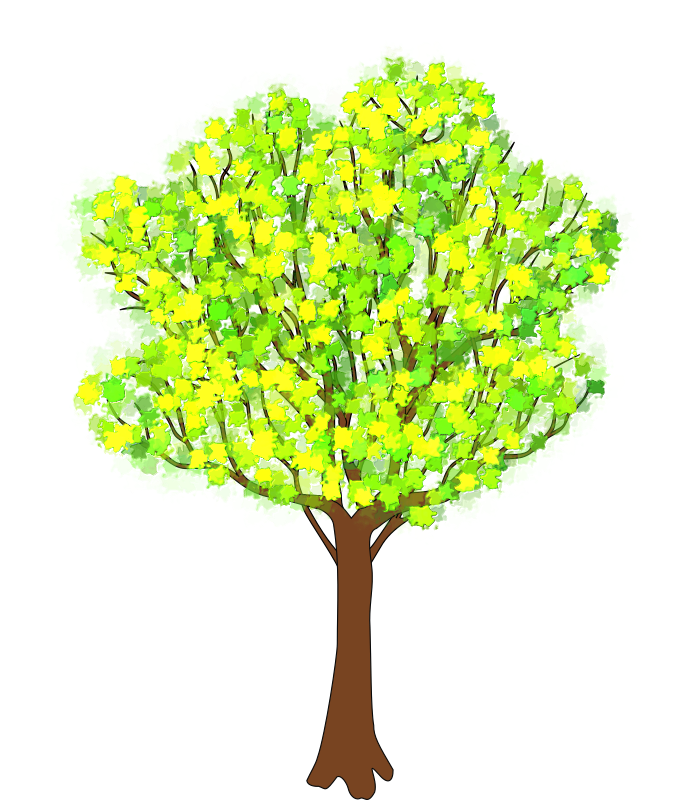 spring tree clip art