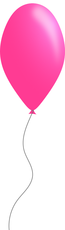 Pink balloon