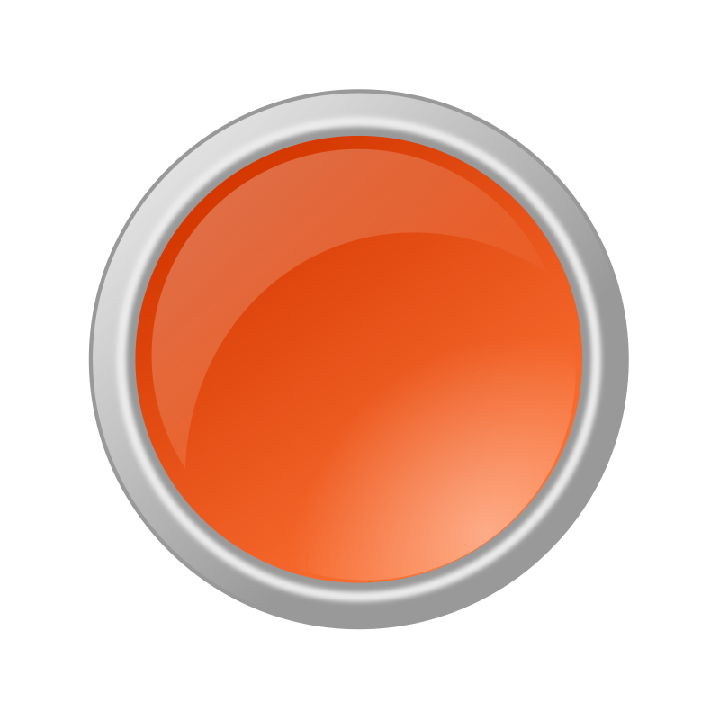 Glossy Orange Button