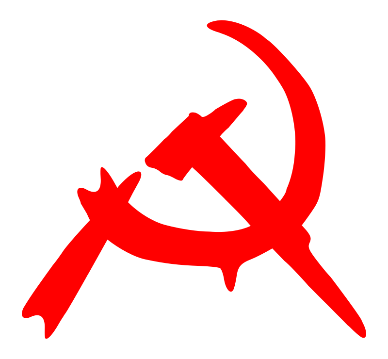 hammer and sickle - graffiti