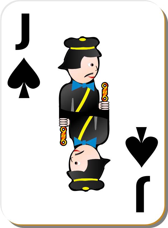 White Deck: Jack of Spades